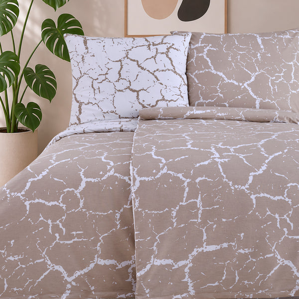 100% Baumwolle Renforcé Bettwäsche - Mercer Beige