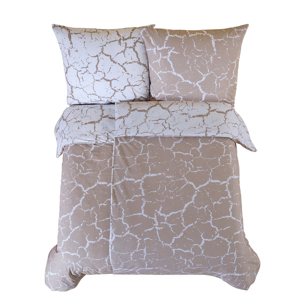 100% Baumwolle Renforcé Bettwäsche - Mercer Beige