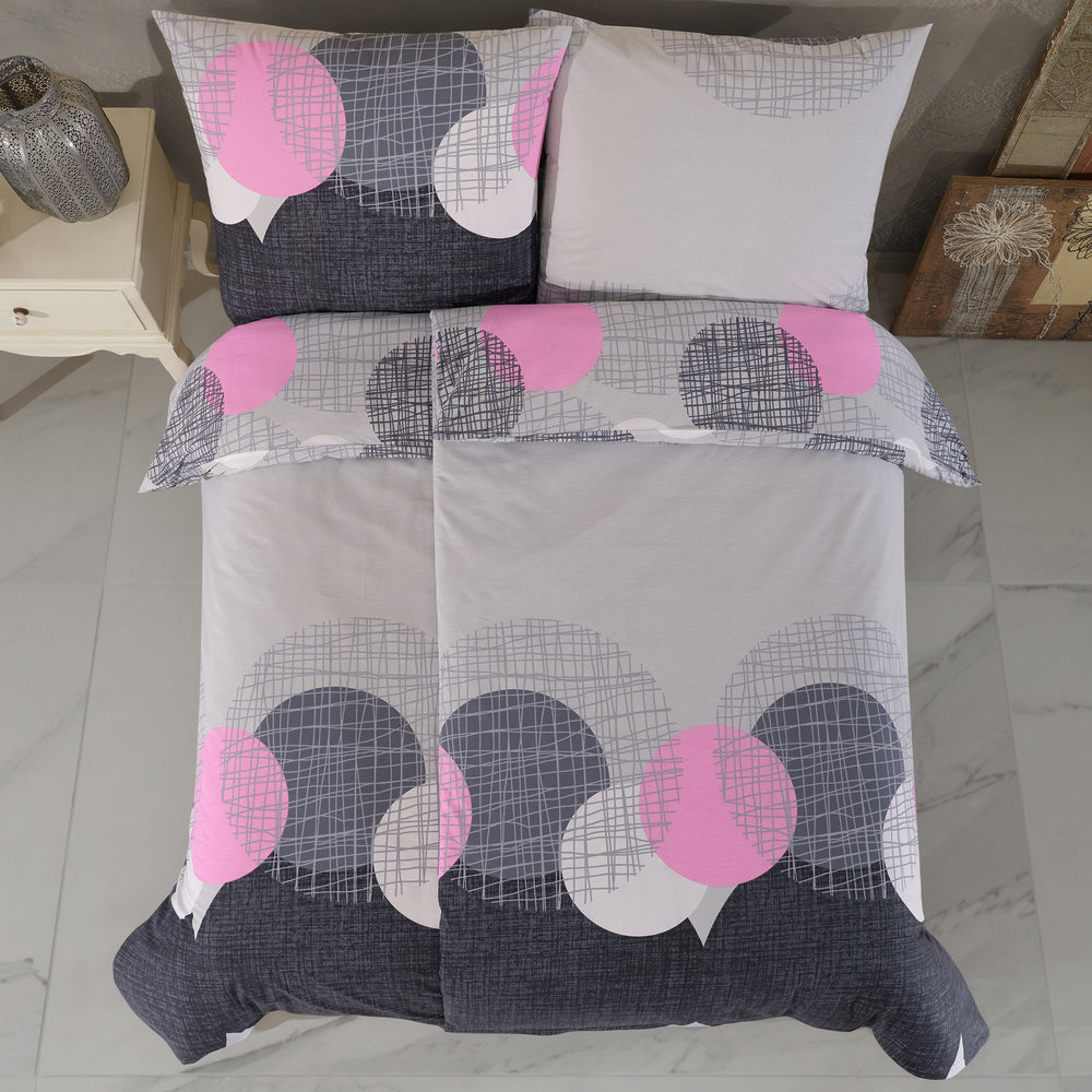 100% Baumwolle Renforcé Bettwäsche - JADORE PINK