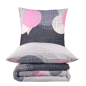 100% Baumwolle Renforcé Bettwäsche - JADORE PINK