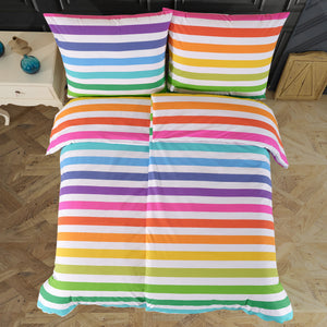 100% Baumwolle Renforcé Bettwäsche - RAINBOW
