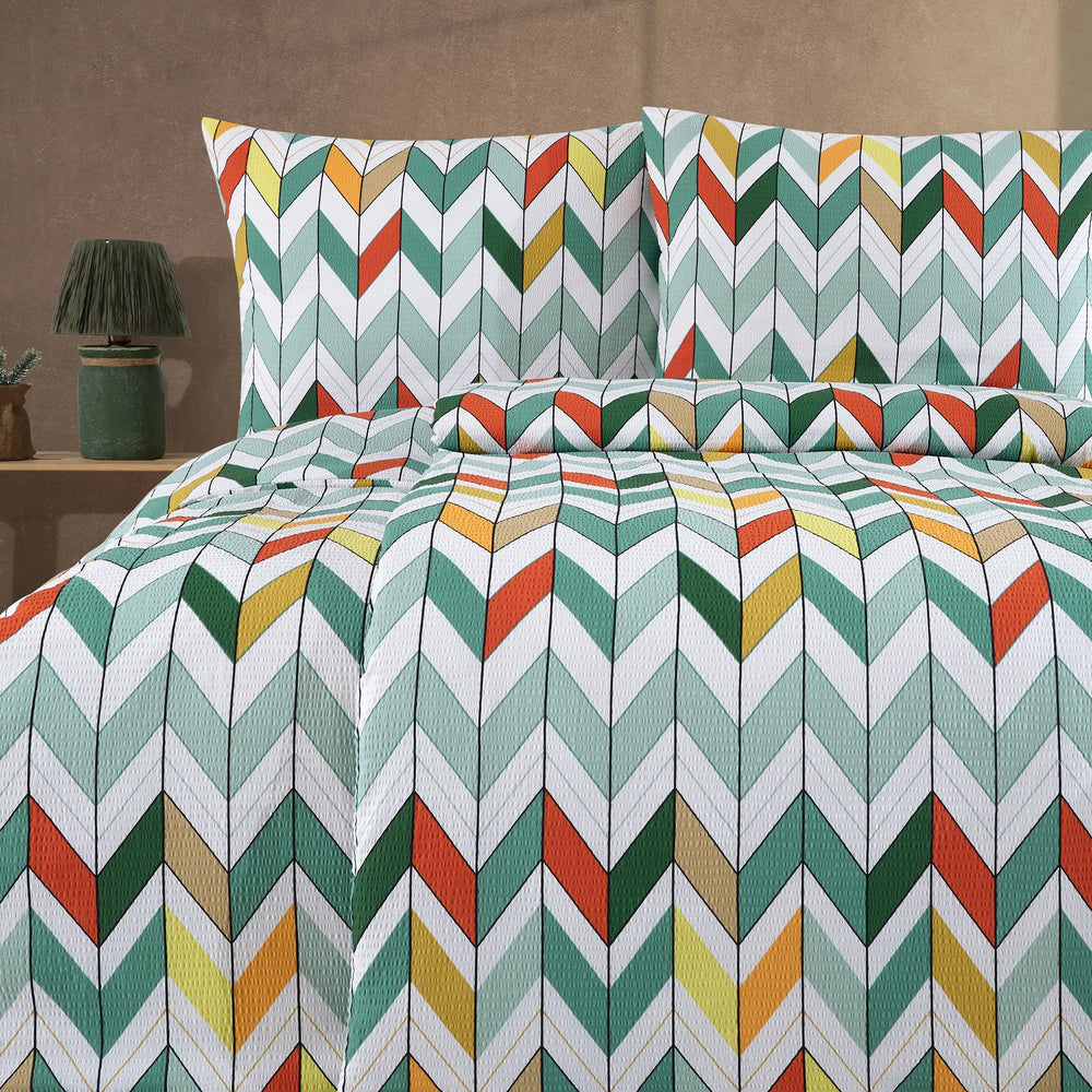 100% Baumwolle Seersucker Bettwäsche - Alessia