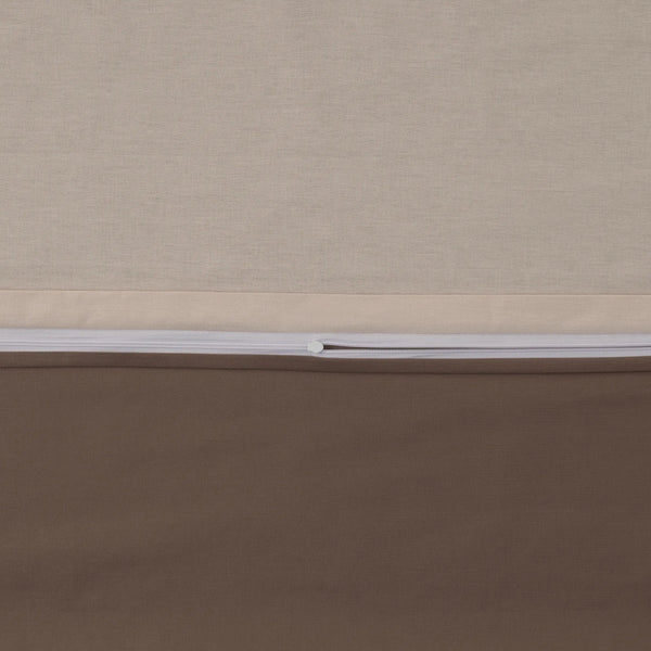 100% Baumwolle A-B Renforcé Bettwäsche - Beige