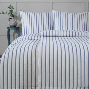 100% Baumwolle Natural Bettwäsche Vintage - Mavi