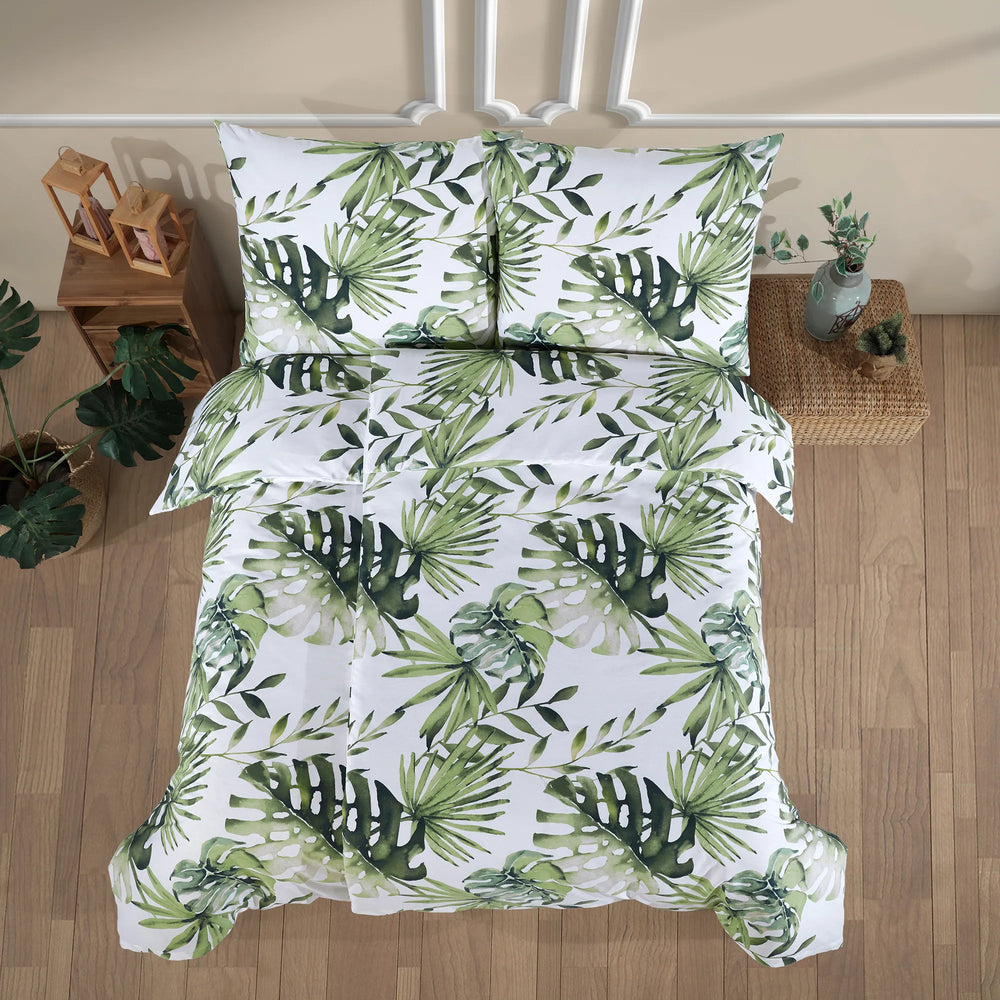 100% Baumwolle Renforcé Bettwäsche - Botanic