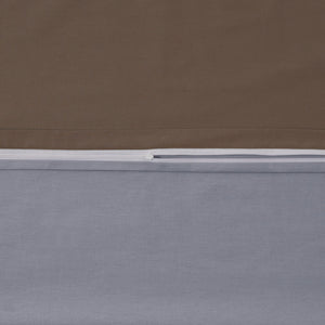 100% Baumwolle A-B Renforcé Bettwäsche - Brown