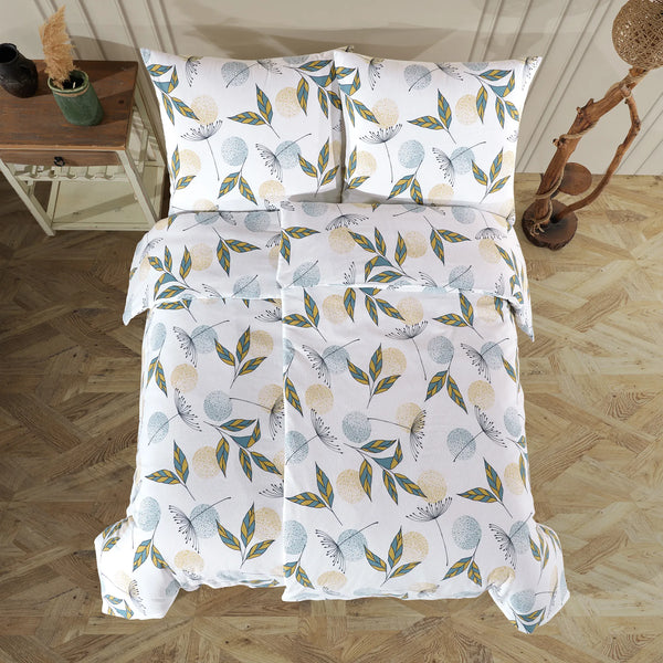 100% Baumwolle Biber Bettwäsche - Elicia