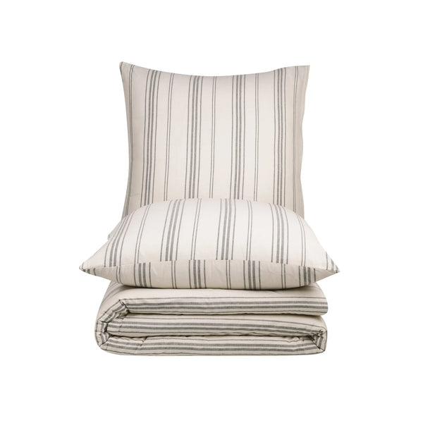 100% Baumwolle Natural Bettwäsche - Green