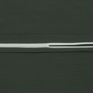 100% Baumwolle Unifabre Musselin Bettwäsche - Koyu Yeşil