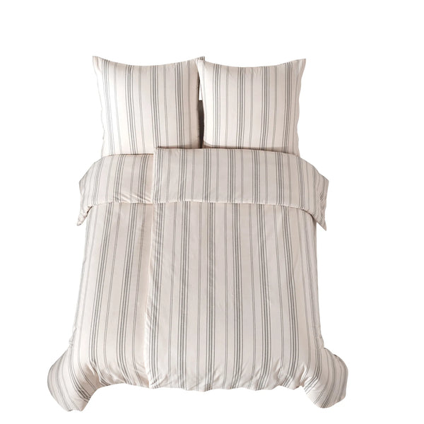 100% Baumwolle Natural Bettwäsche - Green