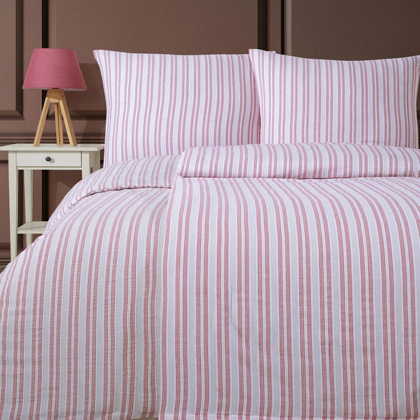 100% Baumwolle Natural Bettwäsche Sparkle - Lila