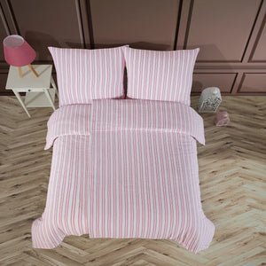 100% Baumwolle Natural Bettwäsche Sparkle - Lila