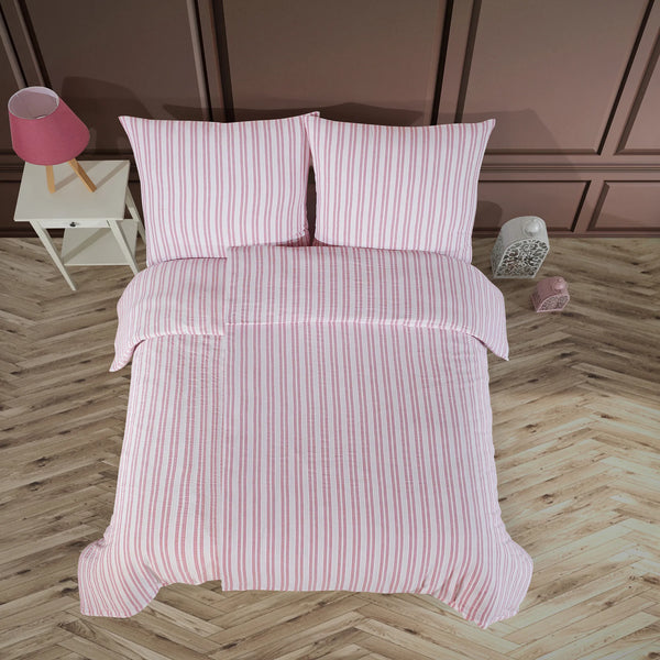 100% Baumwolle Natural Bettwäsche Sparkle - Lila