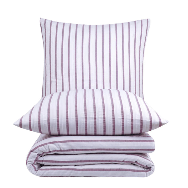 100% Baumwolle Natural Bettwäsche Vintage - Lila