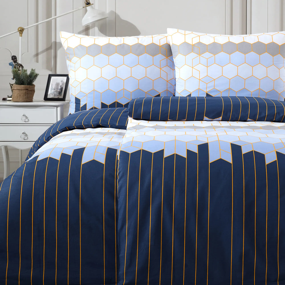 100% Baumwolle Satin Bettwäsche - Mistic