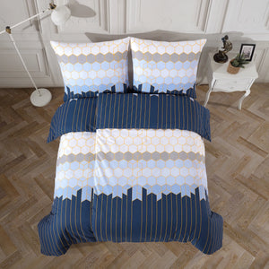 100% Baumwolle Satin Bettwäsche - Mistic