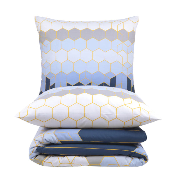 100% Baumwolle Satin Bettwäsche - Mistic