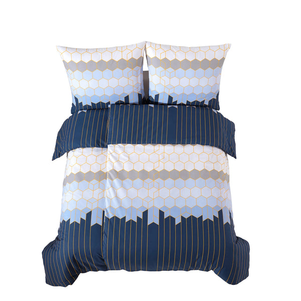 100% Baumwolle Satin Bettwäsche - Mistic