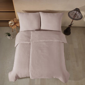 100% Baumwolle Unifabre Musselin Bettwäsche - Mushroom