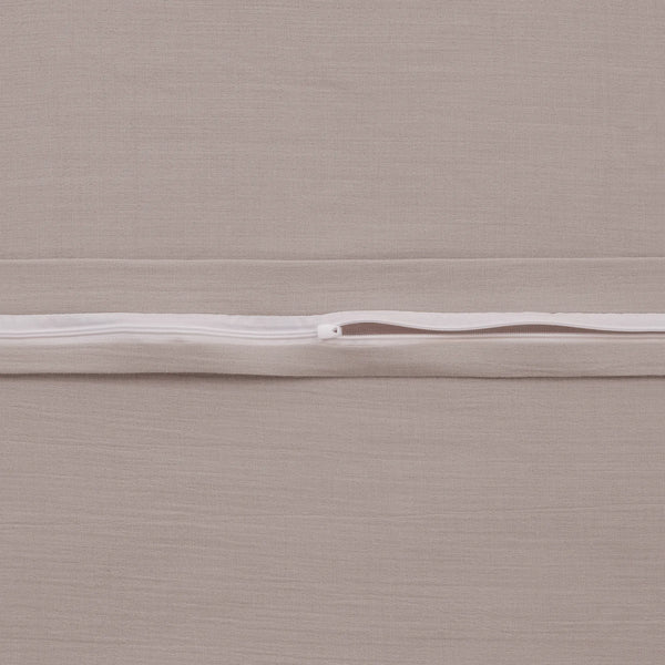 100% Baumwolle Unifabre Musselin Bettwäsche - Mushroom