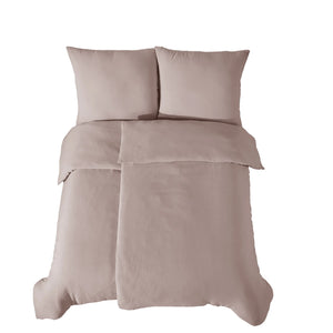 100% Baumwolle Unifabre Musselin Bettwäsche - Mushroom