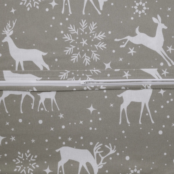 100% Baumwolle Biber Bettwäsche - Navidad