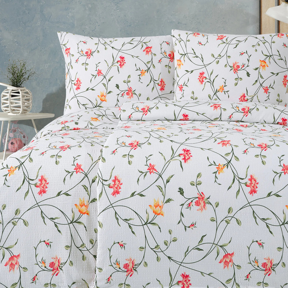 100% Baumwolle Seersucker Bettwäsche - Olivia