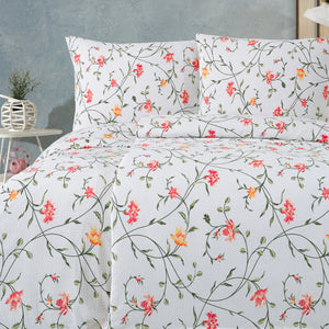 100% Baumwolle Seersucker Bettwäsche - Olivia