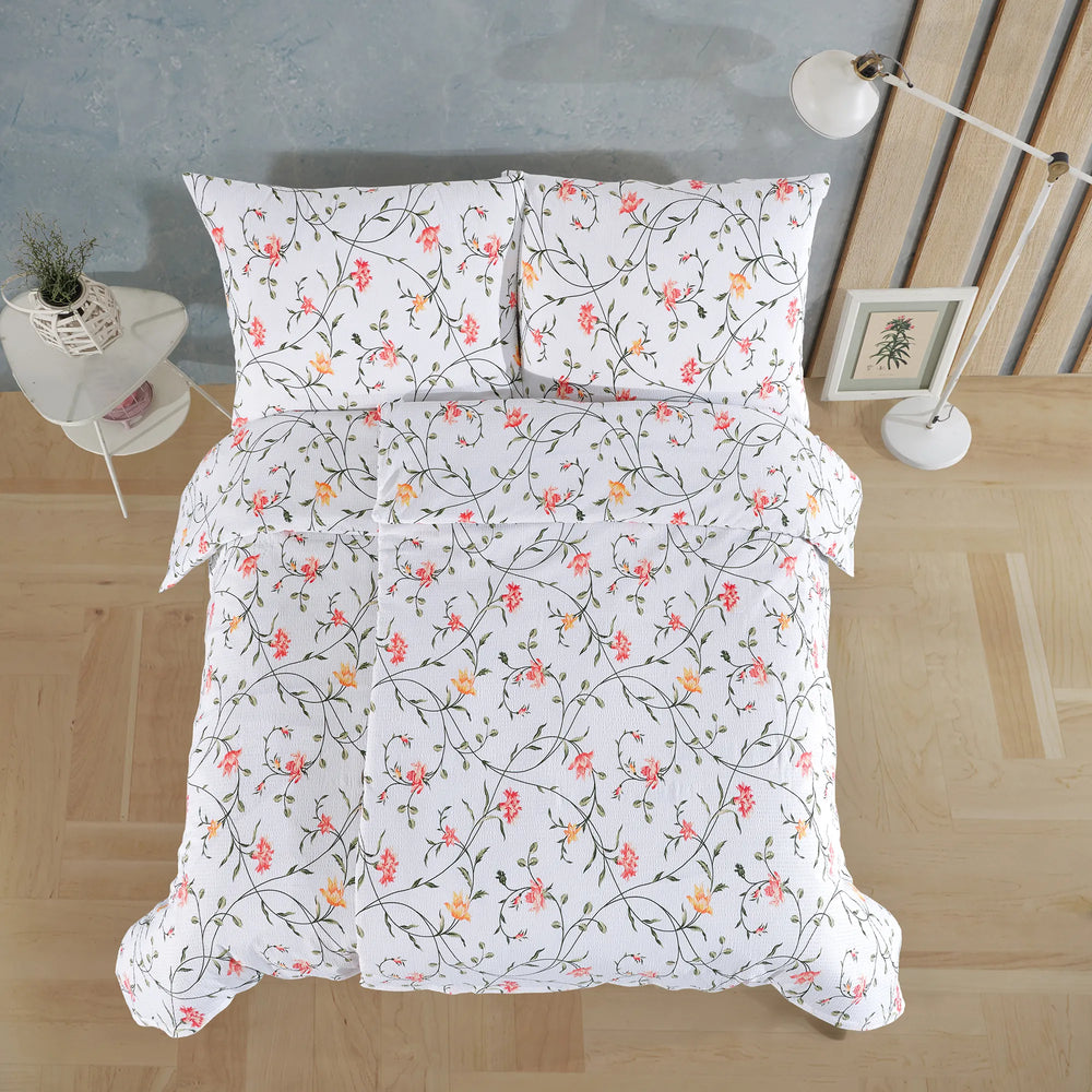 100% Baumwolle Seersucker Bettwäsche - Olivia