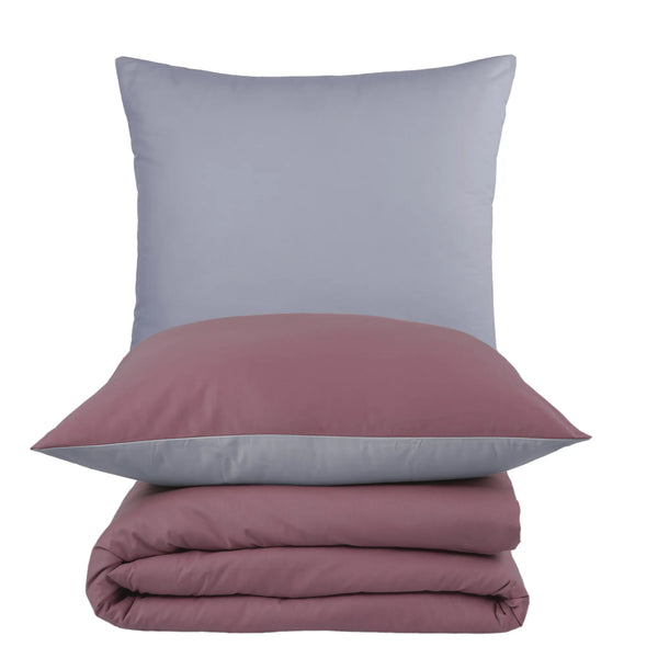 100% Baumwolle A-B Renforcé Bettwäsche - Pink