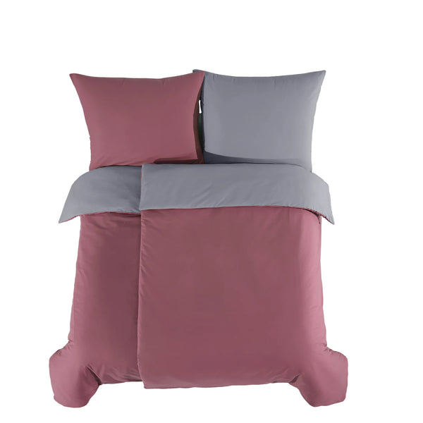 100% Baumwolle A-B Renforcé Bettwäsche - Pink
