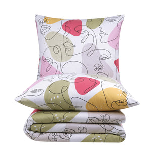 100% Baumwolle Renforcé Bettwäsche - Ruby