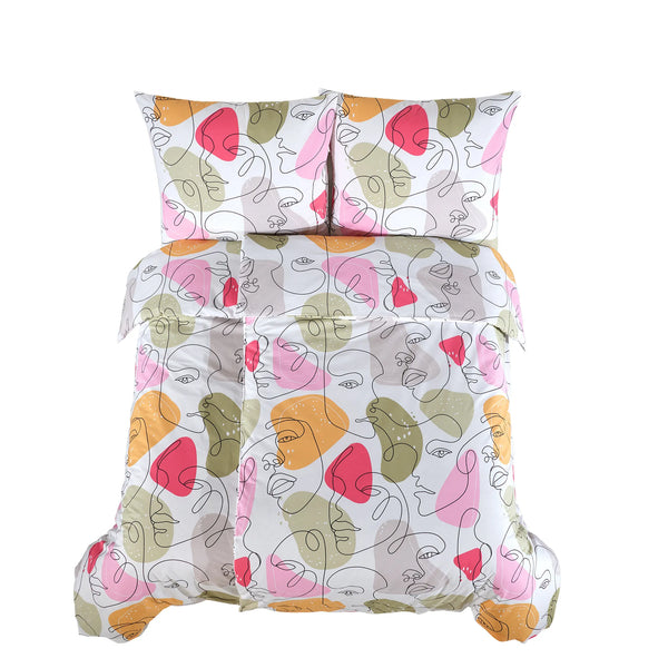 100% Baumwolle Renforcé Bettwäsche - Ruby