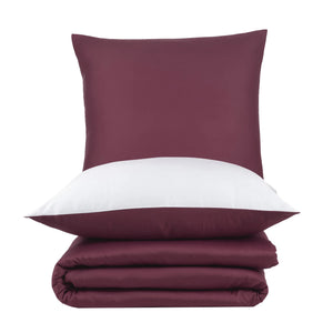 100% Baumwolle A-B Satin Bettwäsche - Sandy