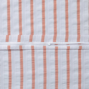 100% Baumwolle Natural Bettwäsche Vintage - Lachsfarben