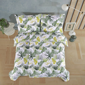 100% Baumwolle Seersucker Bettwäsche - Tropical