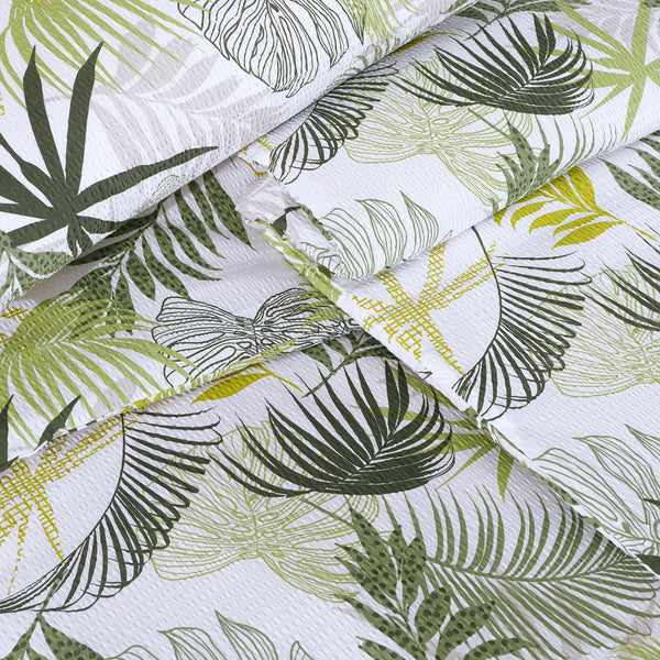 100% Baumwolle Seersucker Bettwäsche - Tropical