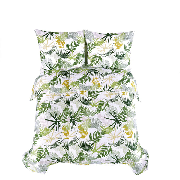 100% Baumwolle Satin Bettwäsche - Tropical