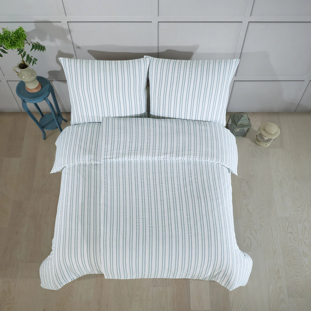 100% Baumwolle Natural Bettwäsche Sparkle - Turkuaz