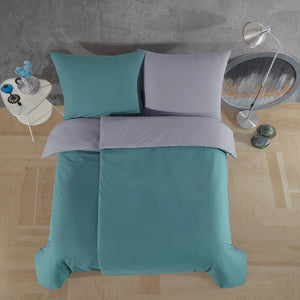 100% Baumwolle A-B Renforcé Bettwäsche - Turkuaz