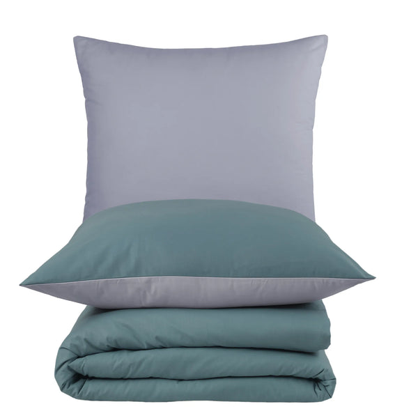 100% Baumwolle A-B Renforcé Bettwäsche - Turkuaz