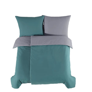 100% Baumwolle A-B Renforcé Bettwäsche - Turkuaz
