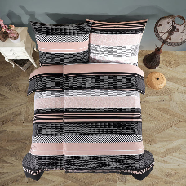 100% Baumwolle Renforcé Bettwäsche - Zigo Bej