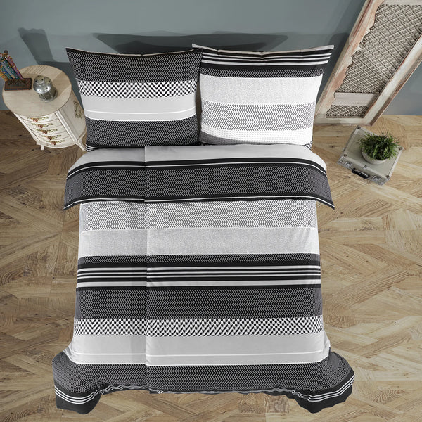 100% Baumwolle Renforcé Bettwäsche - Zigo Gri