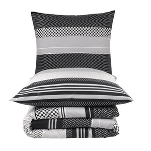 100% Baumwolle Renforcé Bettwäsche - Zigo Gri