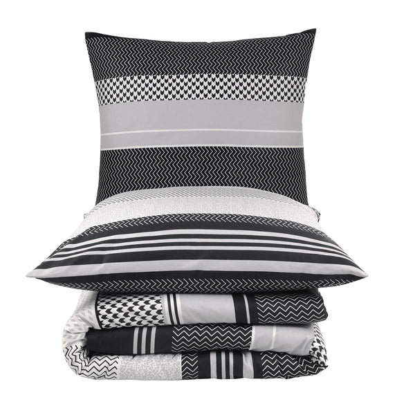 100% Baumwolle Renforcé Bettwäsche - Zigo Gri