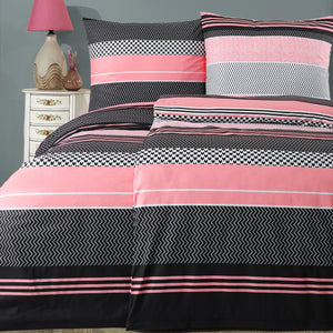 100% Baumwolle Renforcé Bettwäsche - Zigo Rose