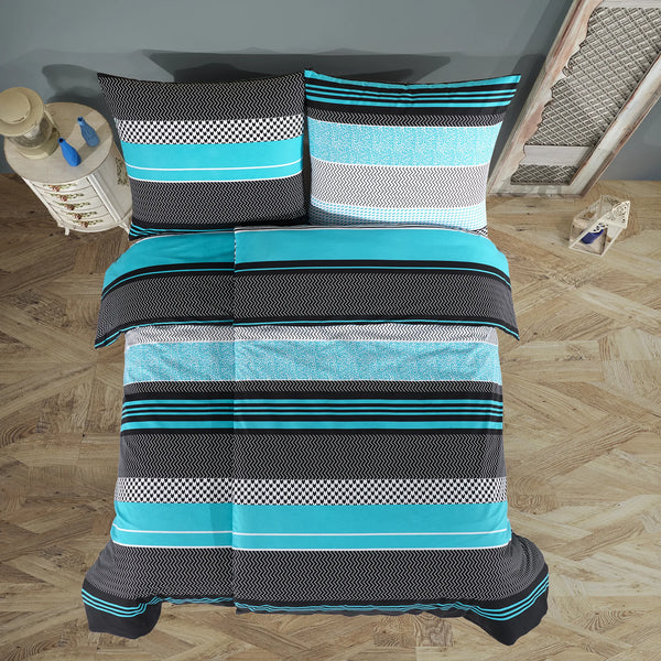 100% Baumwolle Renforcé Bettwäsche - Zigo Turkuaz