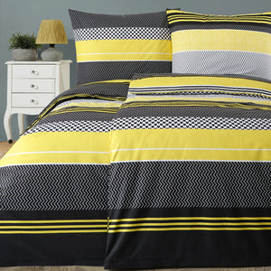100% Baumwolle Renforcé Bettwäsche - Zigo Sarı